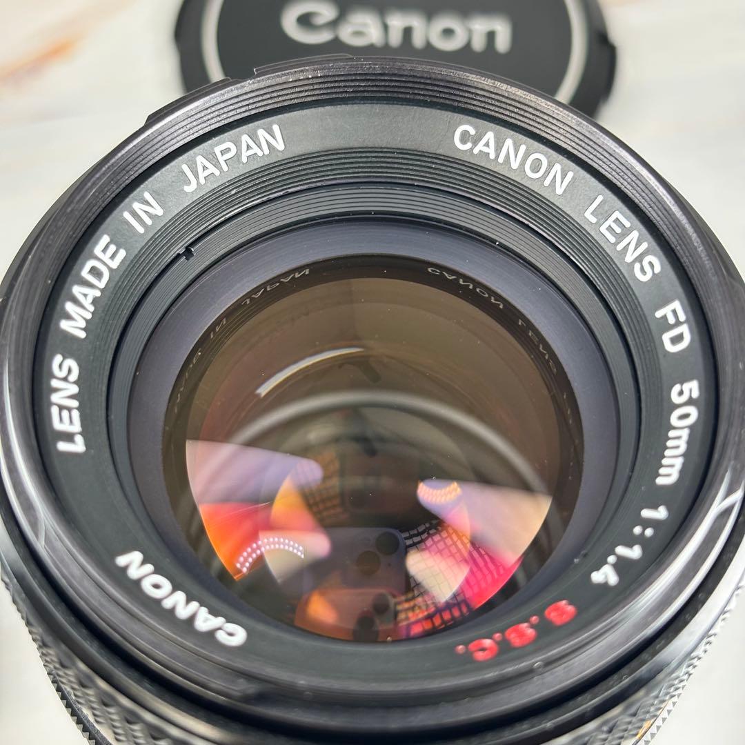 【極美品・整備済み品】Canon FD 50mm f1.4 S.S.C SSC