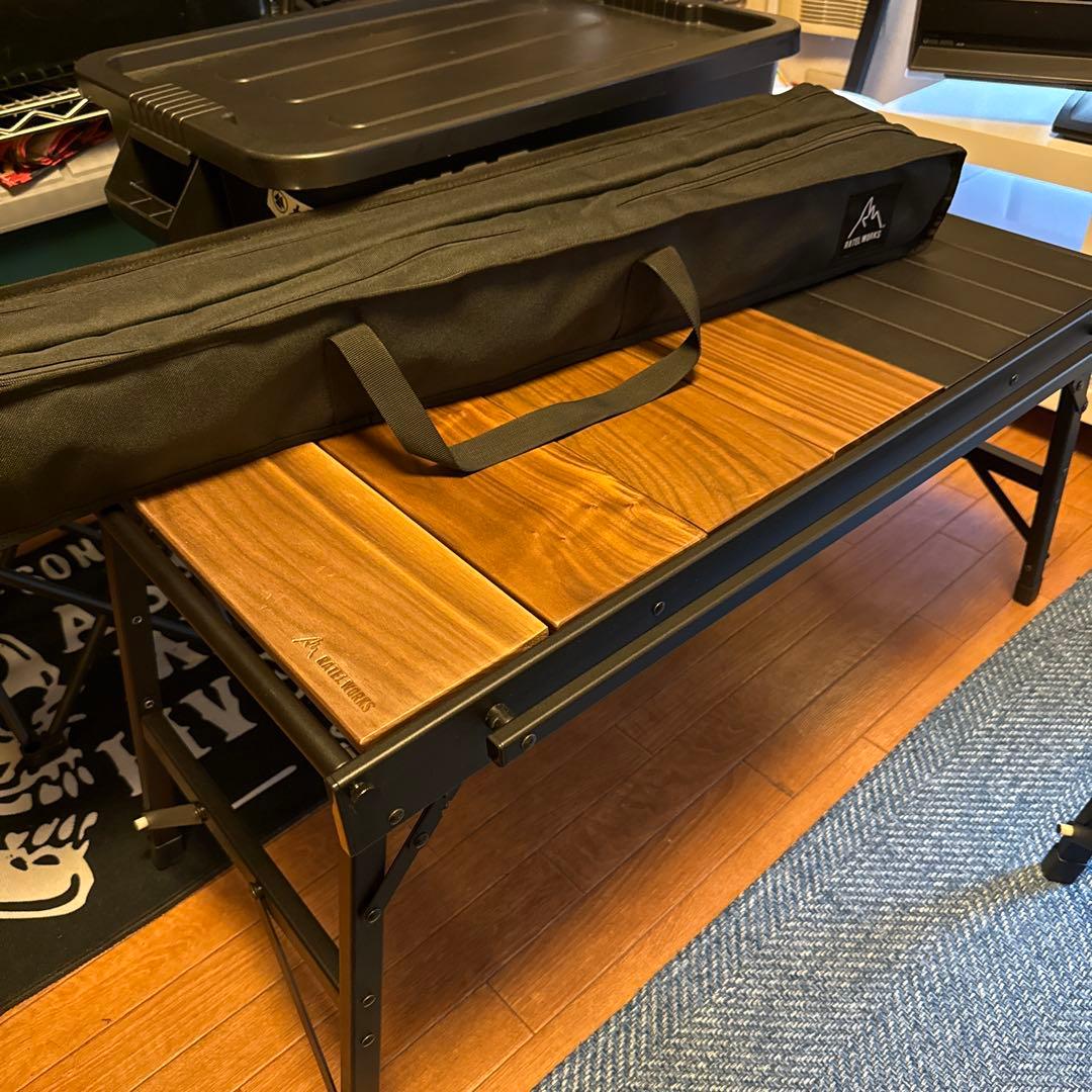 新品未使用　RATELWORKS ラーテルワークス ウッドパネルテーブル