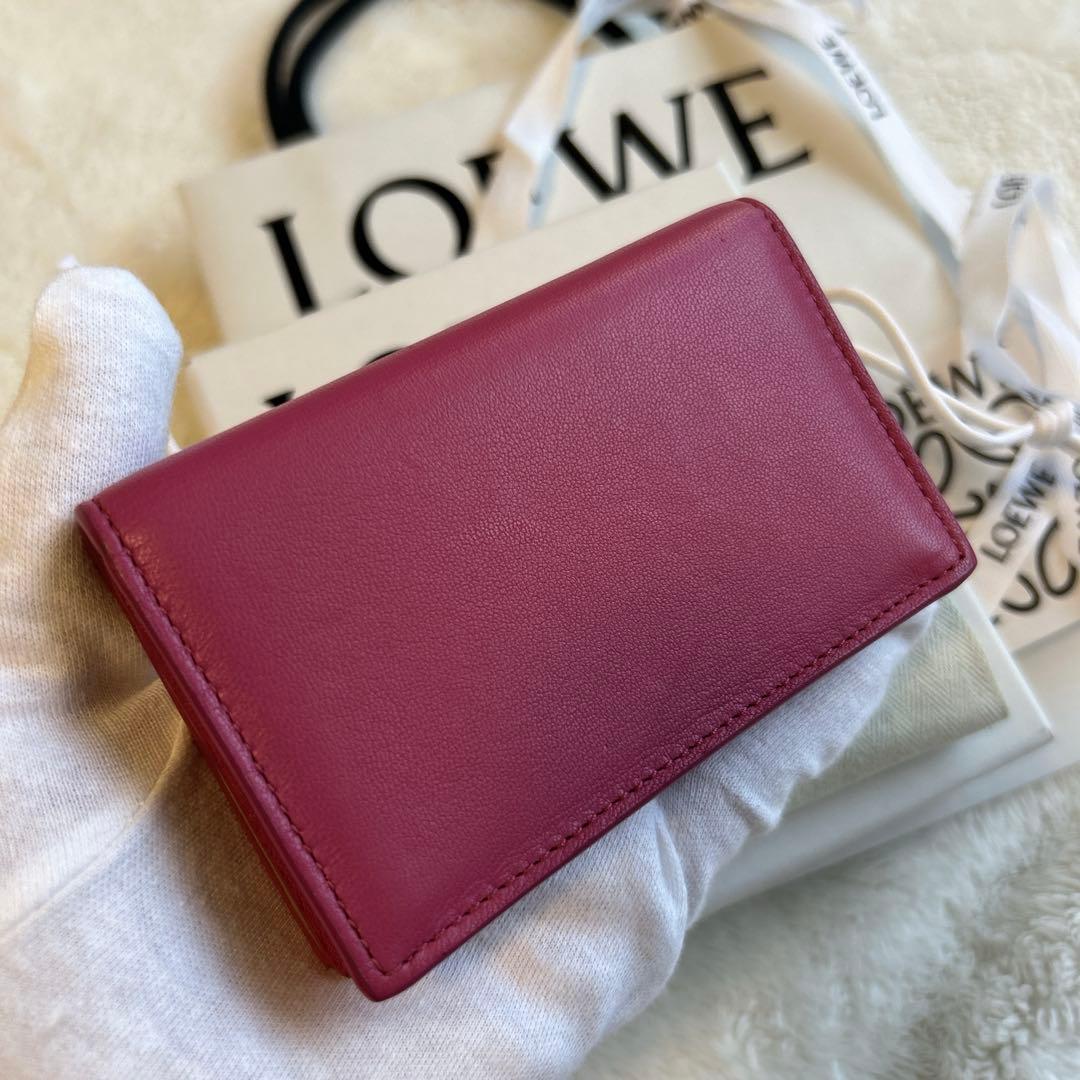 【美品】LOEWE ロエベ カードケース 名刺入れ