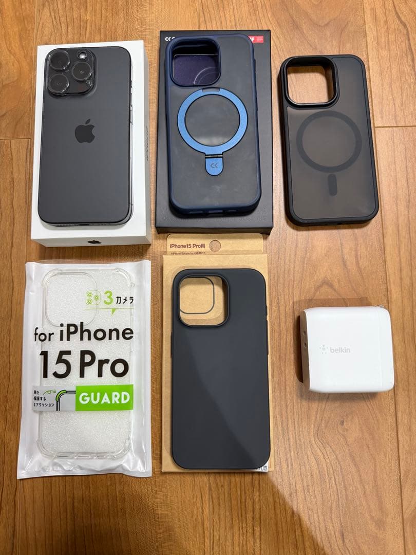 iPhone15Pro 128GB SIMフリー オマケ多数！