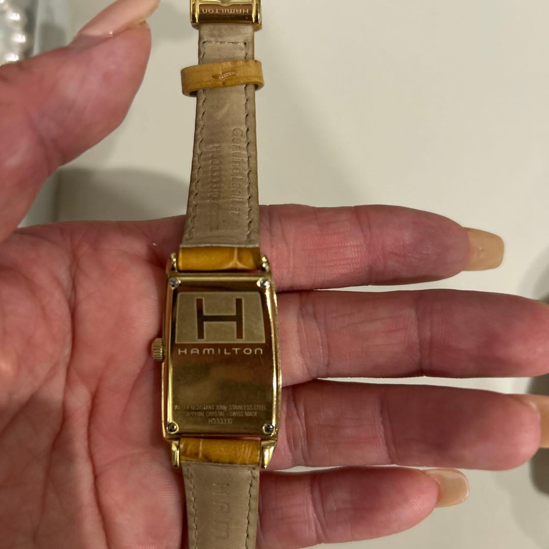 HAMILTON レディース 時計 ゴールド