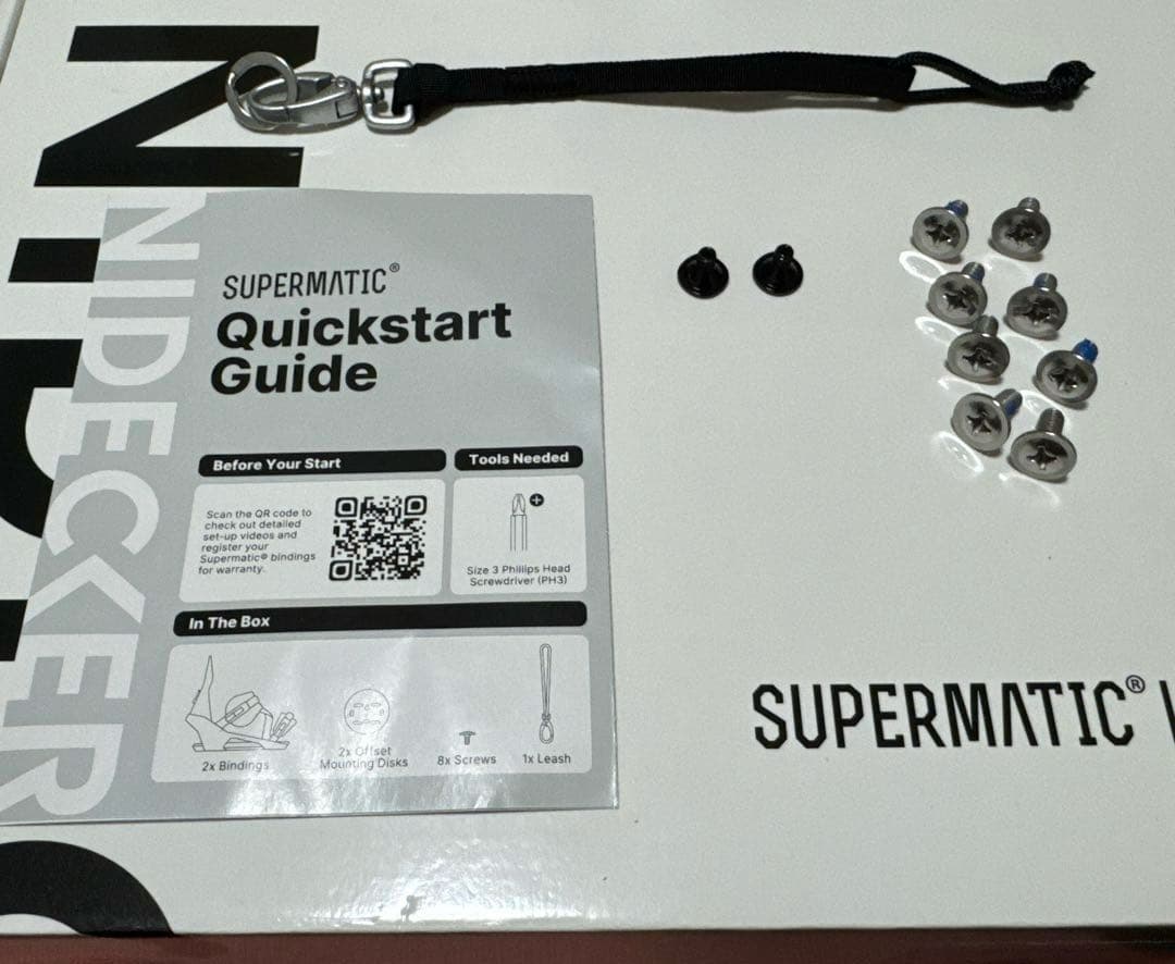 25-26 NIDECKER/ナイデッカー OG SUPERMATIC Ｌサイズ