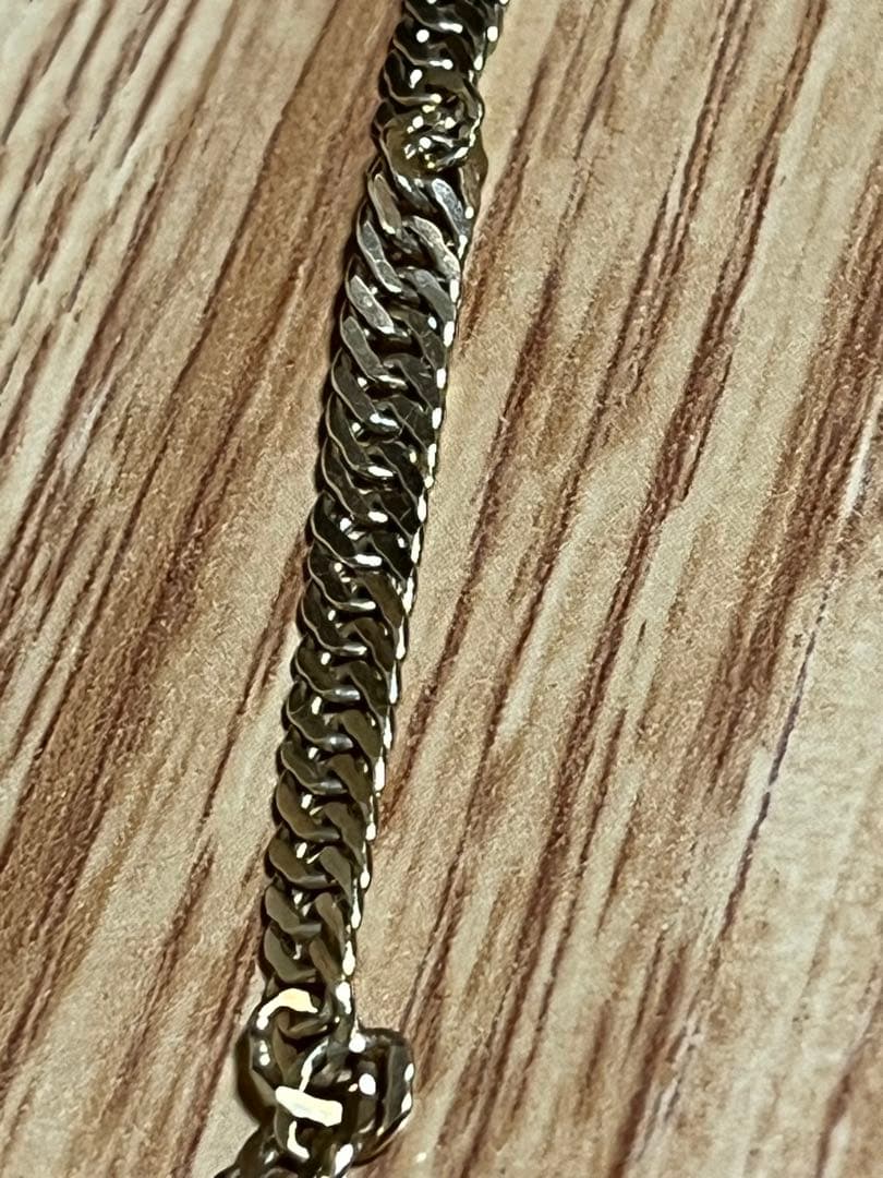 K18 細喜平チェーンネックレス　重さ約5g