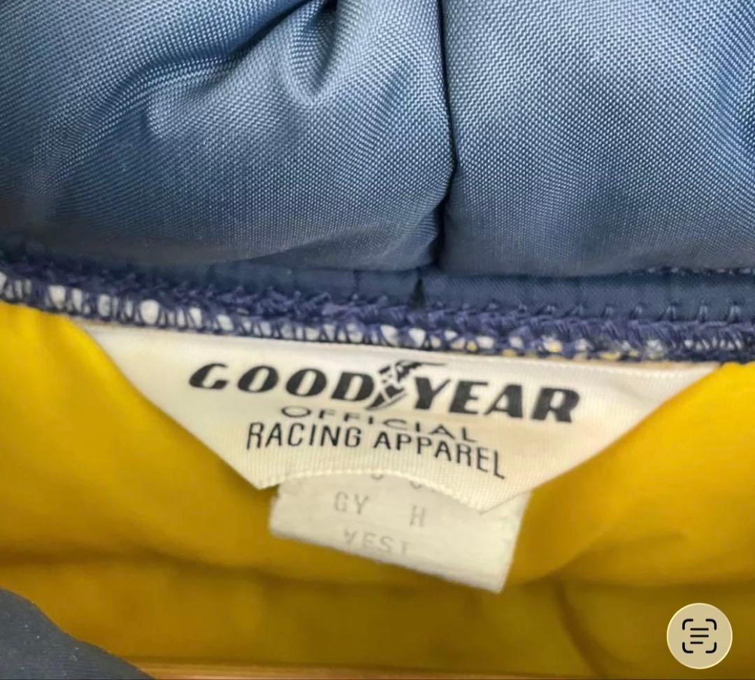 GOODYEAR グッドイヤー オフィシャル ビンテージ レーシング ベストxl