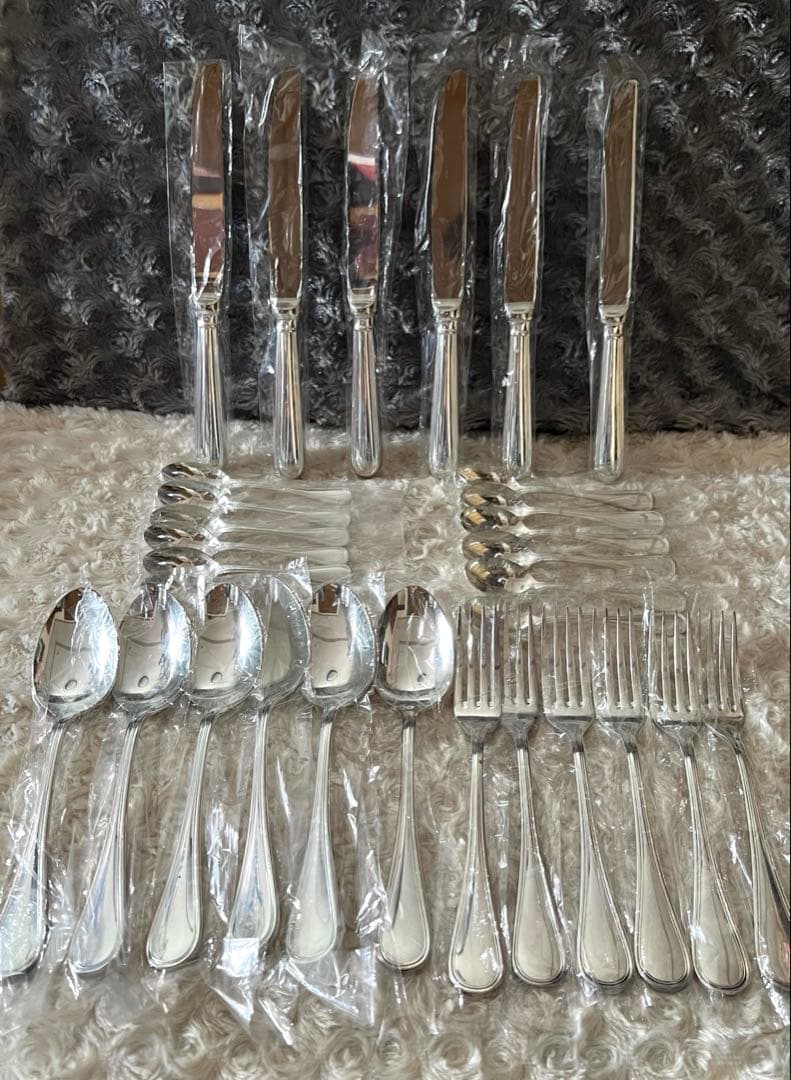 マーシャン　カトラリーセット　ディナーセット〈30本セット〉洋白銀