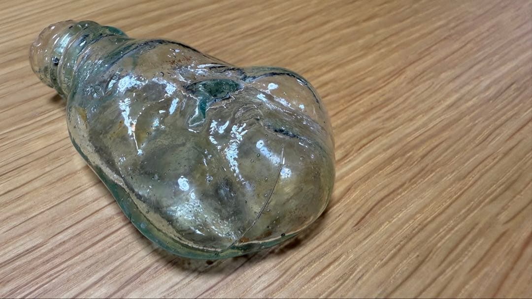 レトロ瓶 金平糖瓶 おかめ