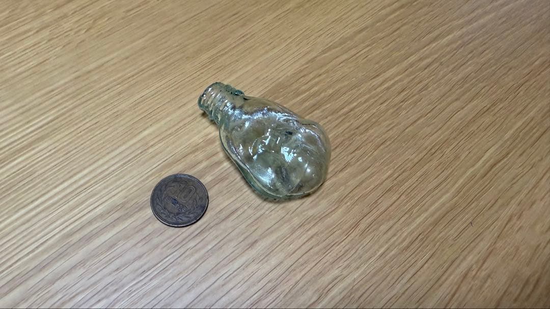 レトロ瓶 金平糖瓶 おかめ