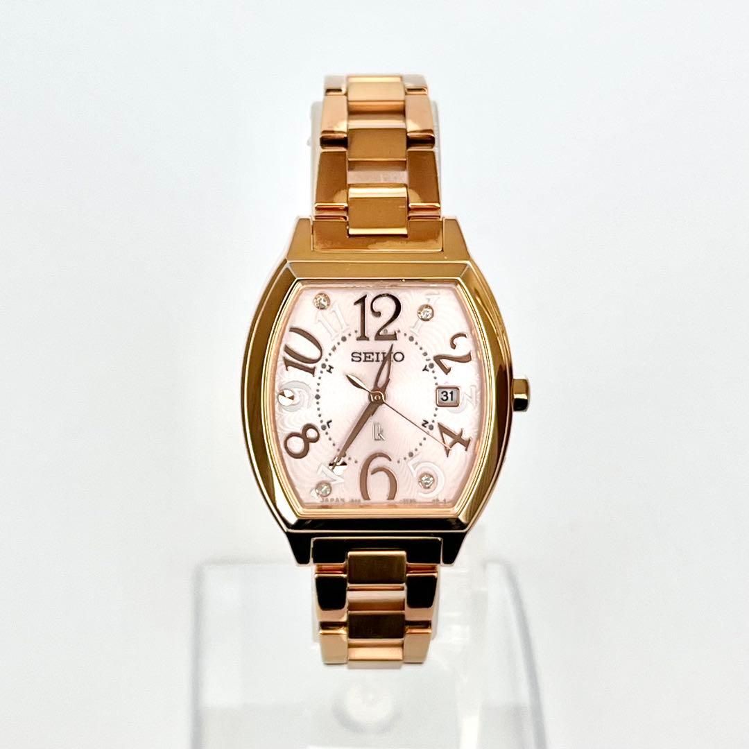 セイコー SEIKO ルキア レディース 腕時計 稼働 電波ソーラー s2118