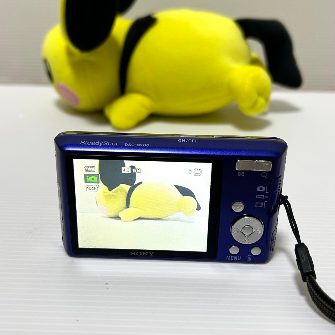 美品 SONY Cyber-shot DSC-W610 コンパクトデジタルカメラ