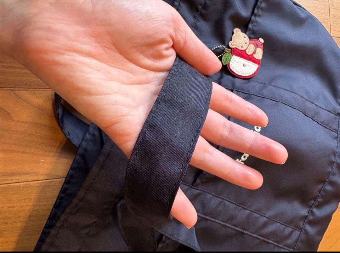 familiar ファミリア マザーズバッグ チャーム付き 美品