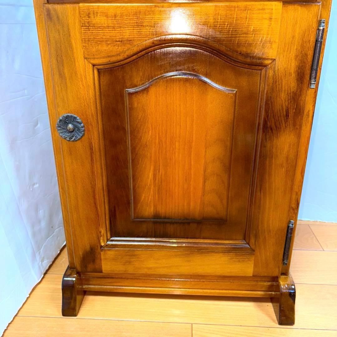 カリモク コロニアル ヴィンテージ 電話台 花台 飾台 オブジェ台