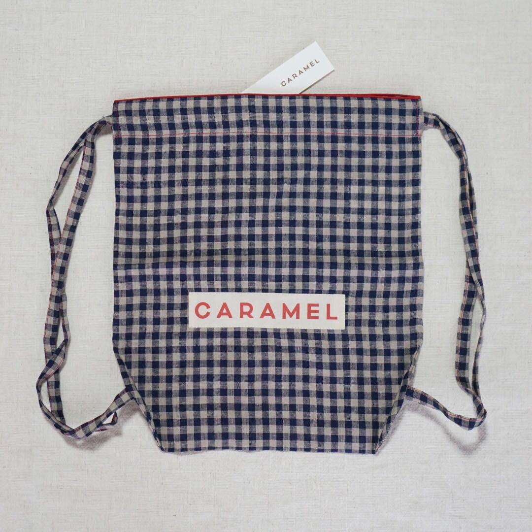 CARAMEL チェック リュック バッグ 廃盤 新品①