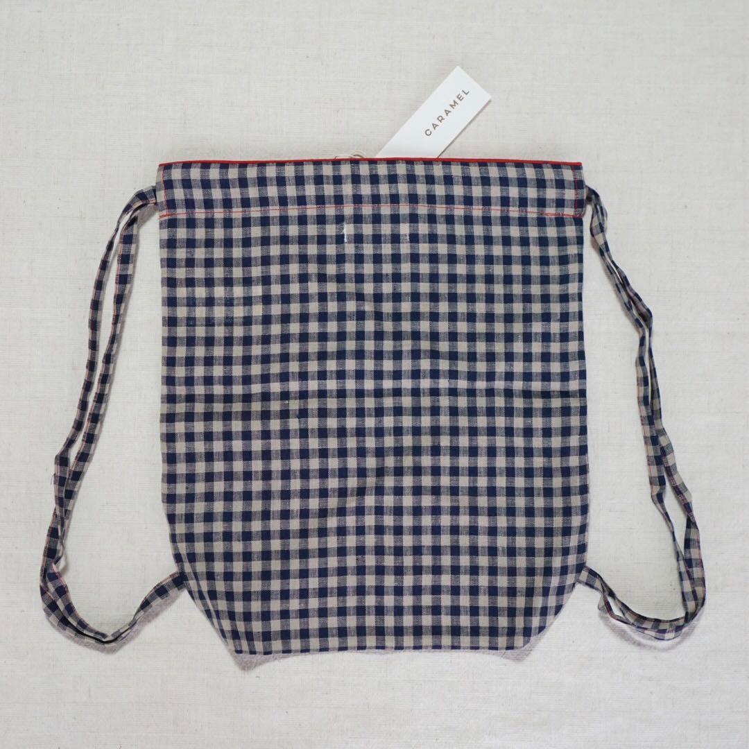 CARAMEL チェック リュック バッグ 廃盤 新品①