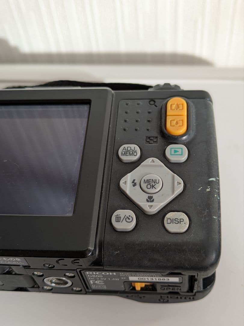 【匿名配送】RICOH G800 デジタルカメラ 現場用 ③ リコー