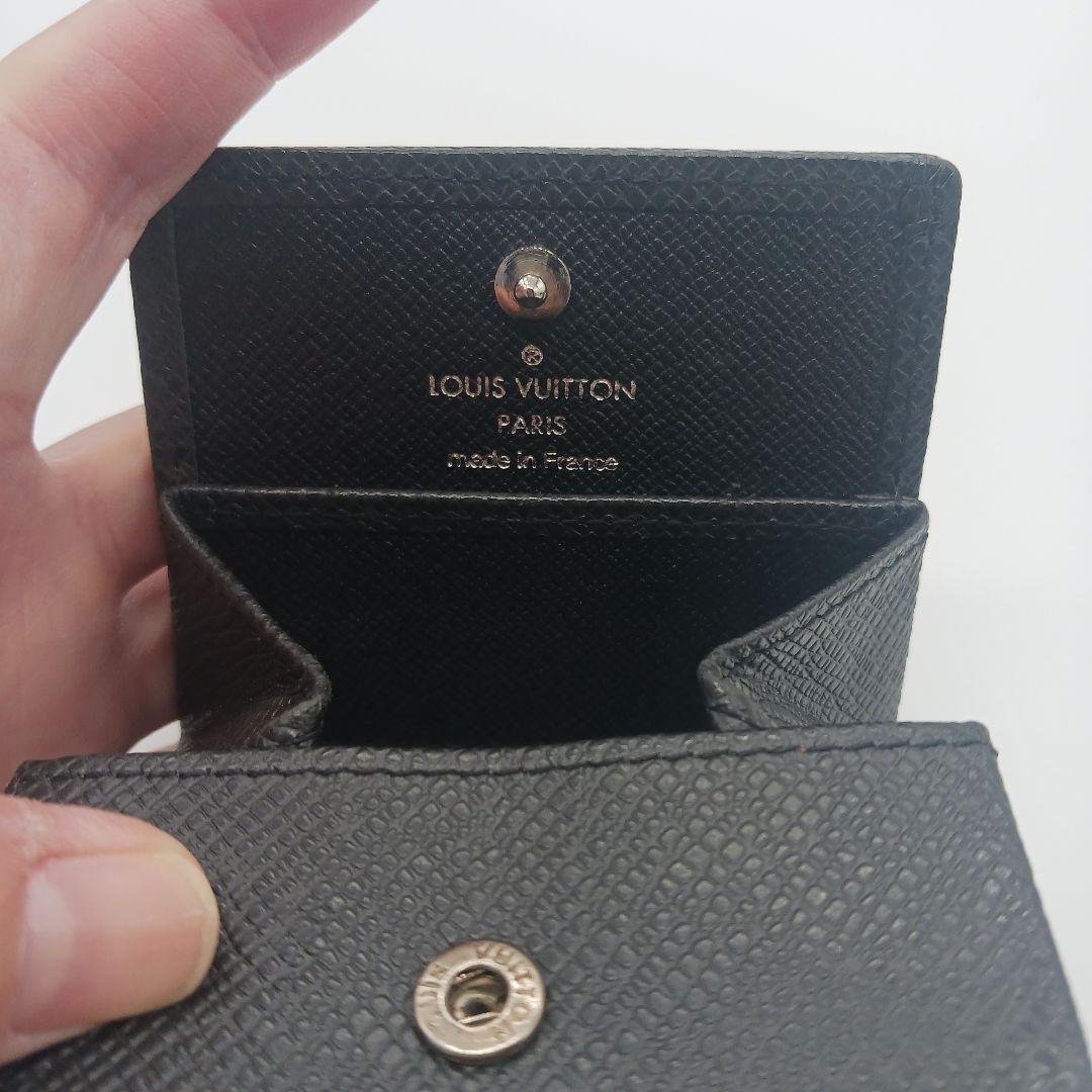 Louis Vuitton ボルトモネボワットタイガ　ブラック 財布