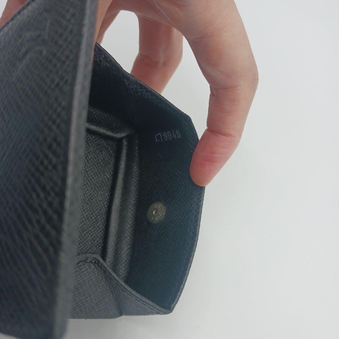 Louis Vuitton ボルトモネボワットタイガ　ブラック 財布