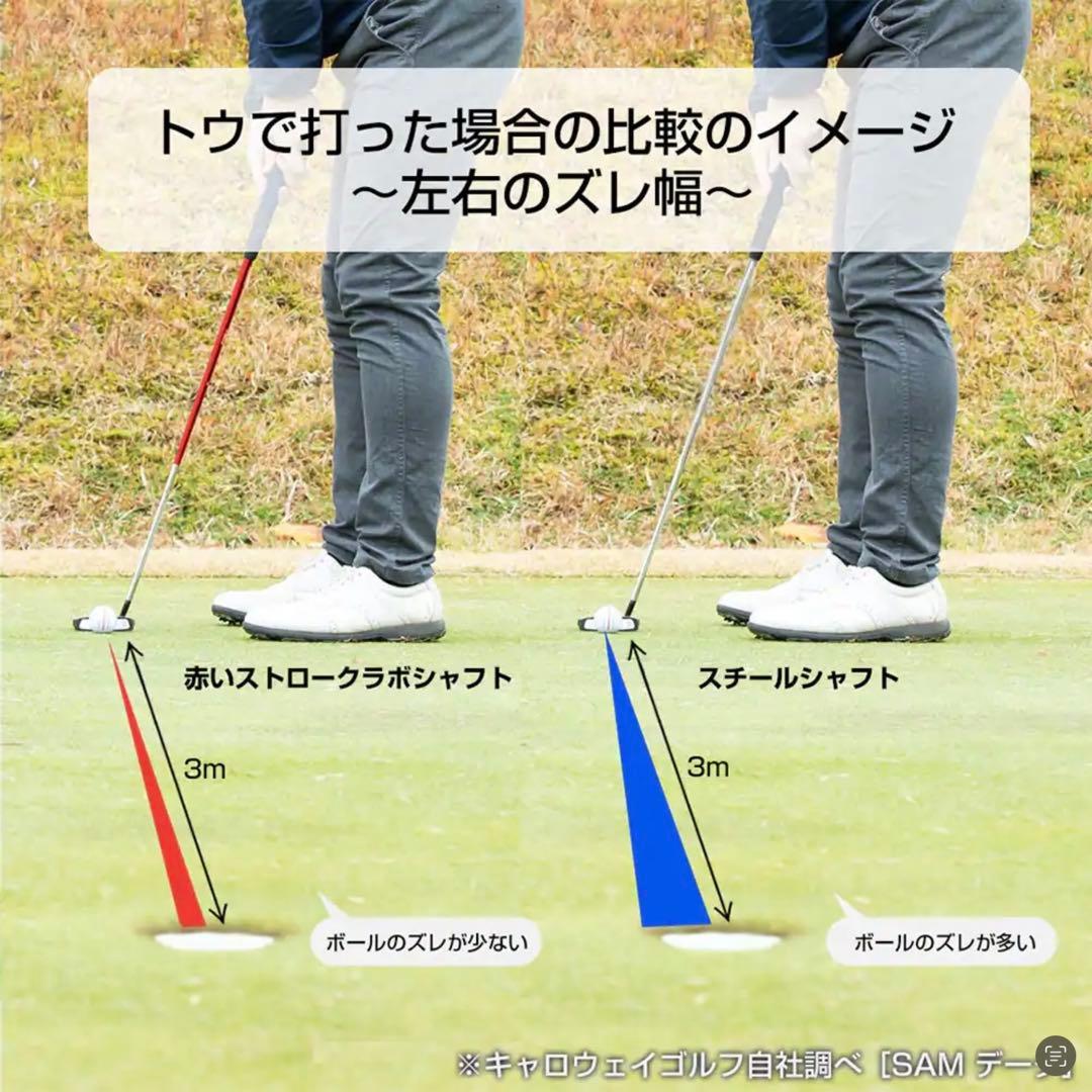 オデッセイ ストロークラボ グレー ショートネック33インチ 78.2cm
