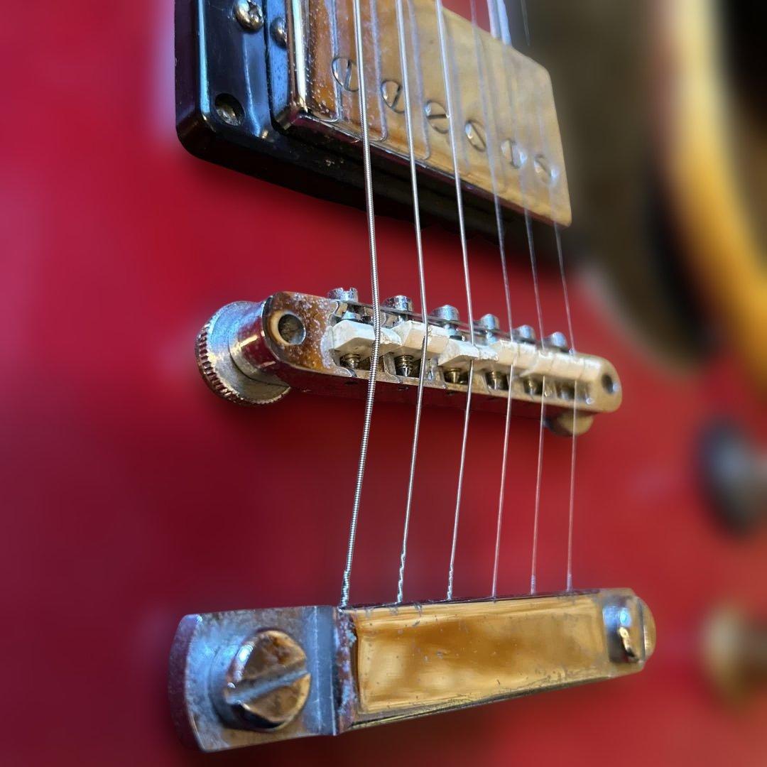 ジャパンビンテージMorris SGエレキギター オリジナルハードケース付き