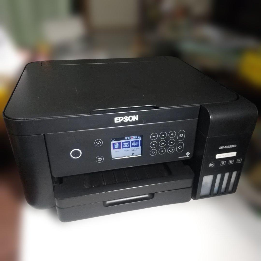専用【エコタンク・美品】EPSON EW-M630TBプリンター本体 + コード