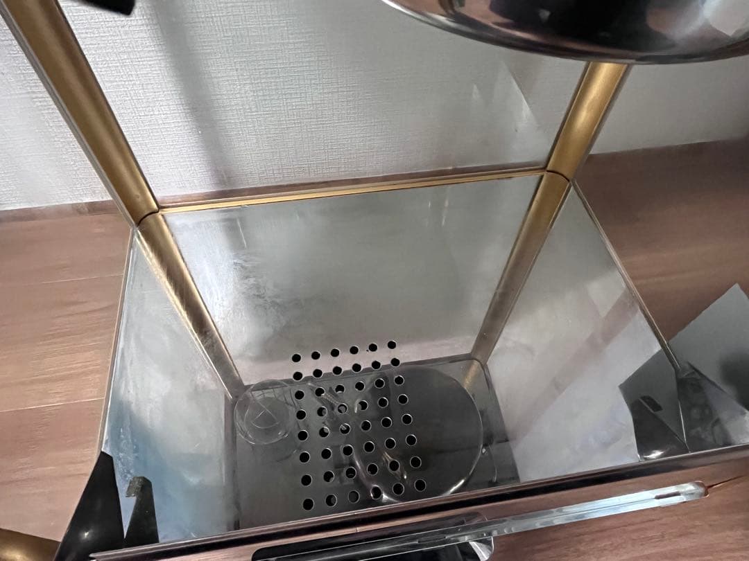 eモンズ ポップコーンメーカー 赤/金