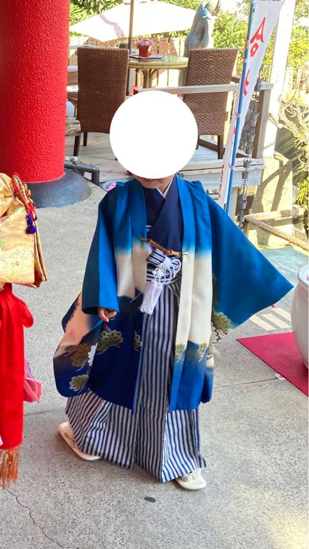 七五三　5歳　男の子　袴　一式