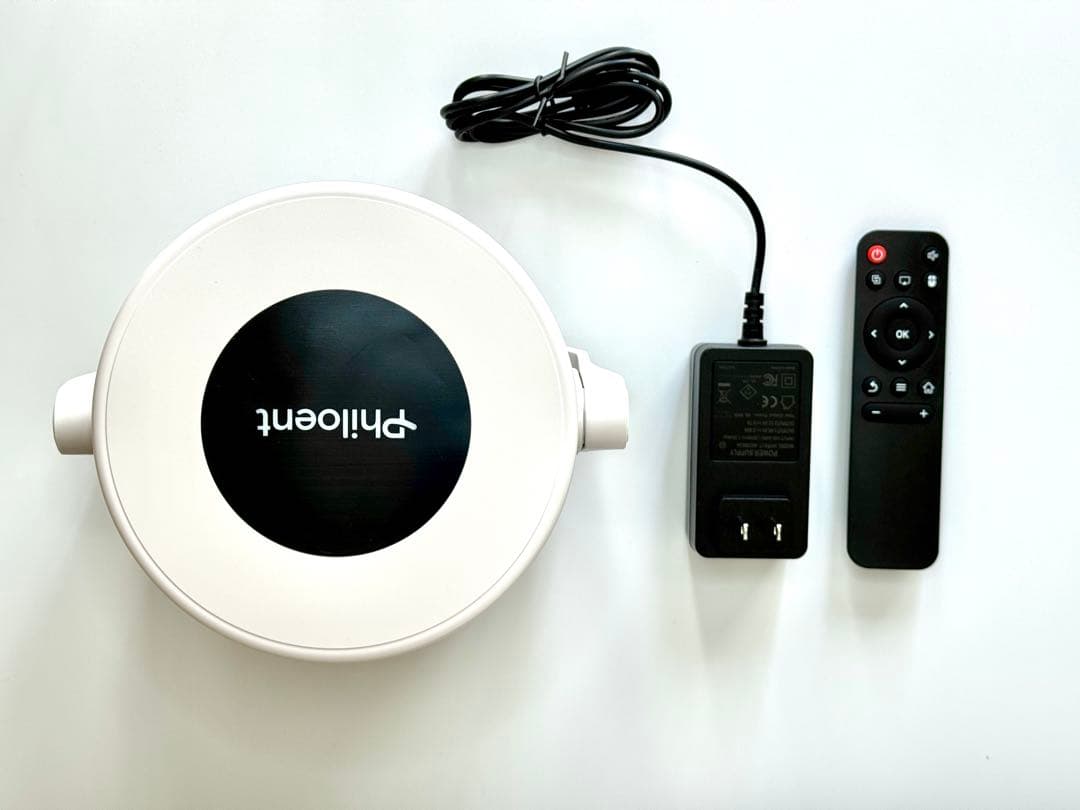 Philoent プロジェクター 家庭用 超小型 Android TV搭載