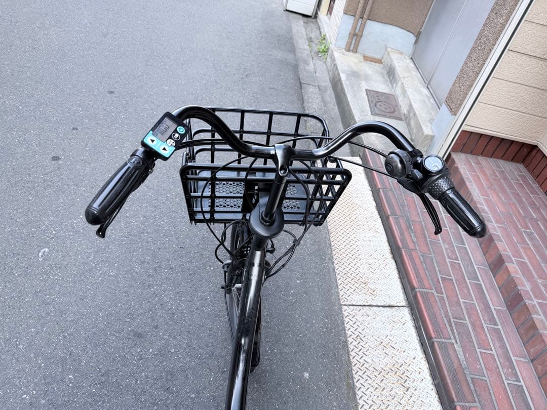 大阪府　子供乗せ　ヤマハ　電動アシスト自転車　チャイルドシート付き