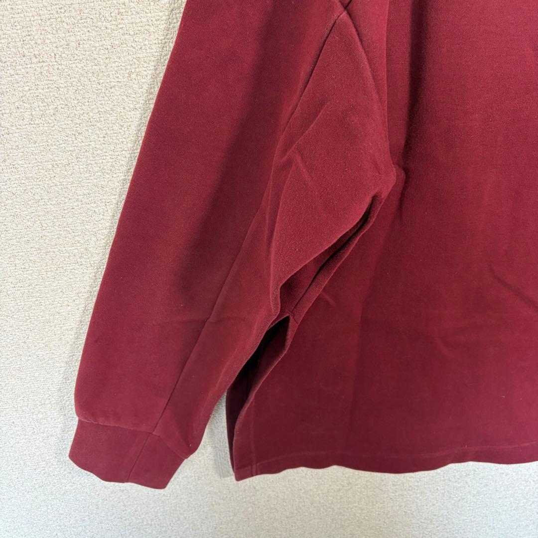 CULLNI 2020SS別注ロゴ刺繍モックネックプルオーバースウェット