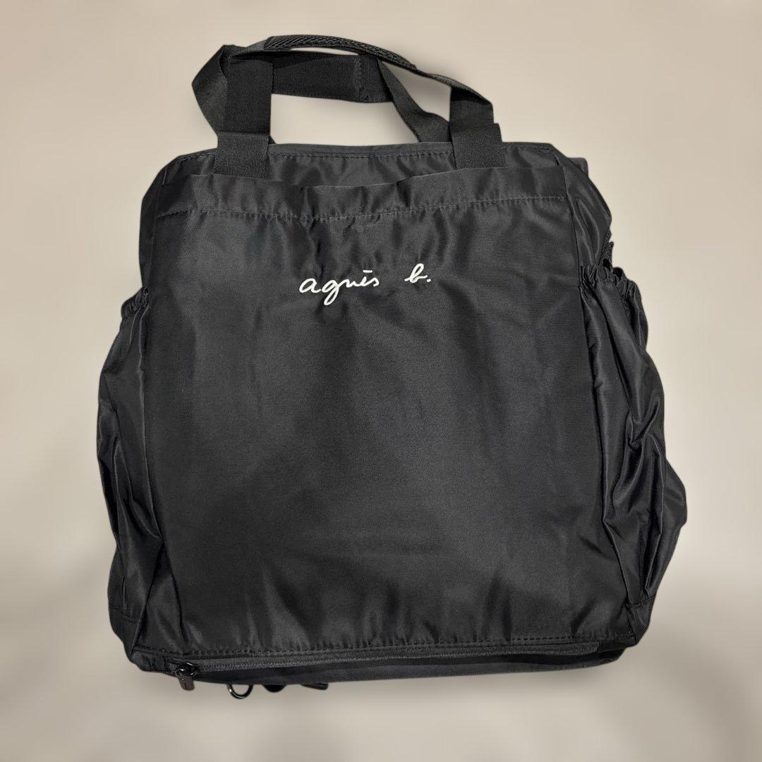 新品未使用 アニエスベー マザーズバッグ リュック トート 2way