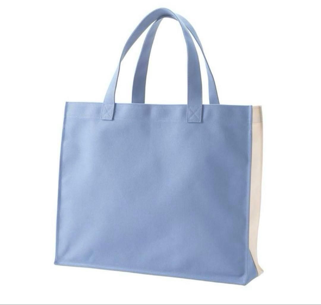 未使用★familiar ファミリア トートバッグ 推し活 水色 マザーズバッグ