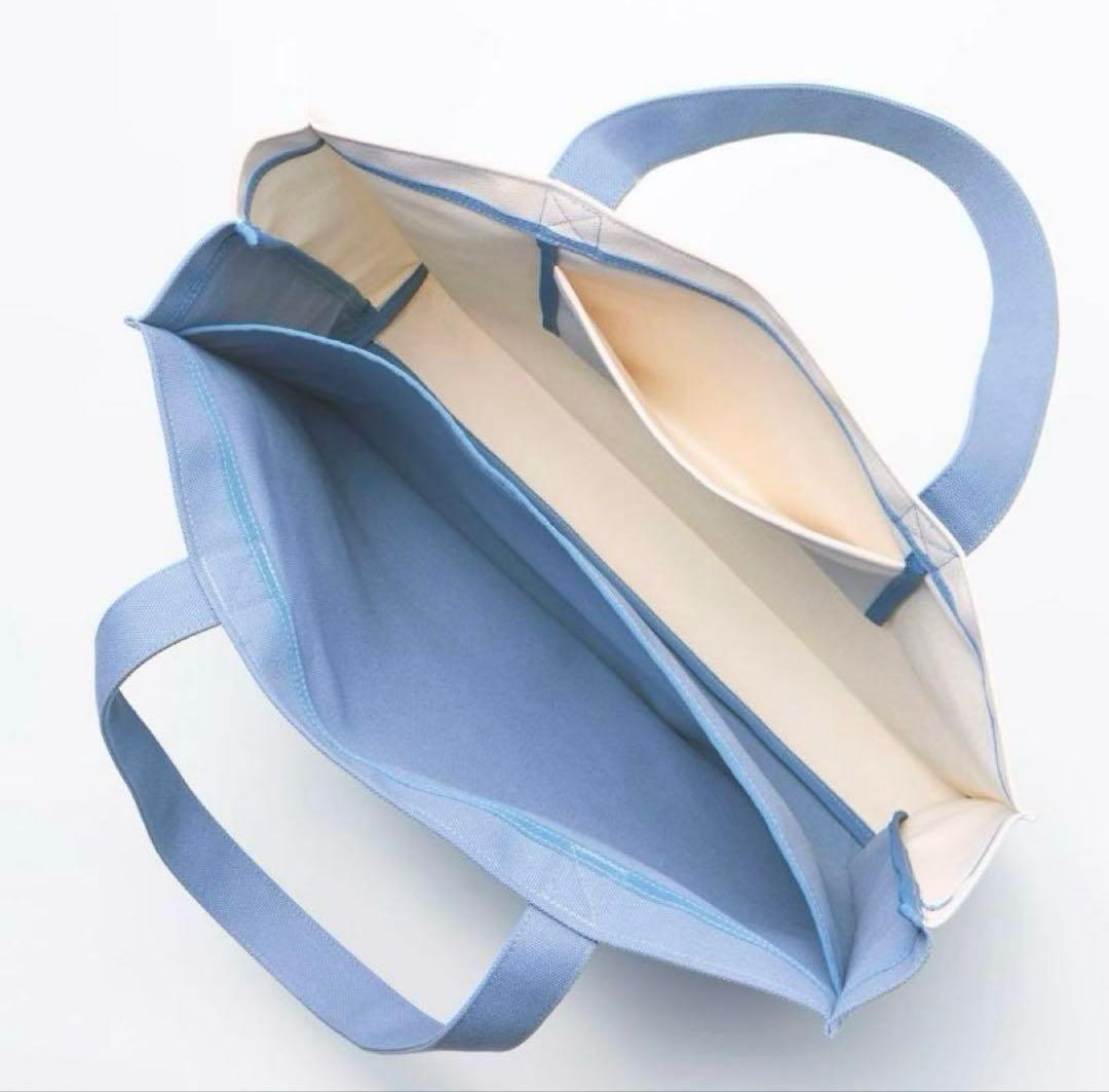 未使用★familiar ファミリア トートバッグ 推し活 水色 マザーズバッグ