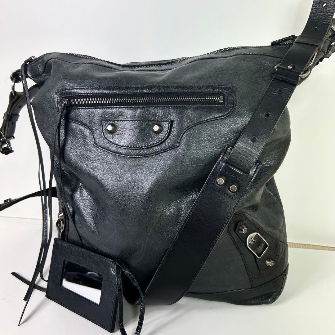 6*0様 【極上】BALENCIAGA バレンシアガ ショルダーバッグ レザー