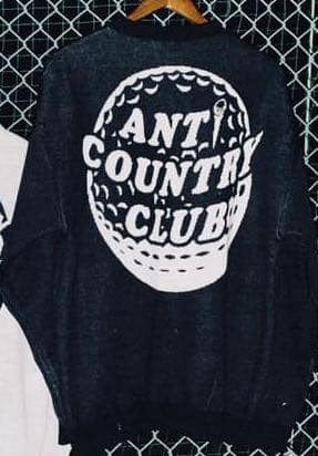 S*D様 ANTi COUNTRY CLUB FIRST LOGO KNITWE