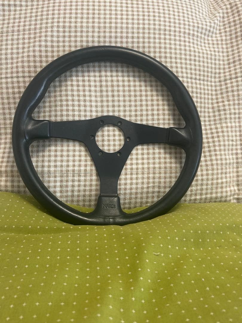 NARDI ブラックレザー ステアリングGARA3