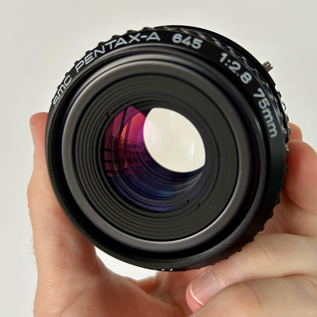 SMC PENTAX-A 645 75mm f/2.8 レンズ