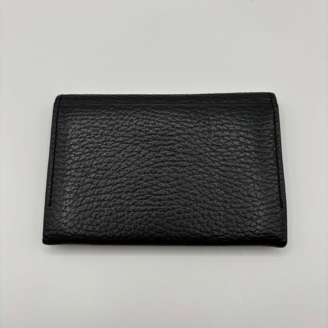 BURBERRY 名刺ケース　カードケース　ブラック　ノバチェック　レザー