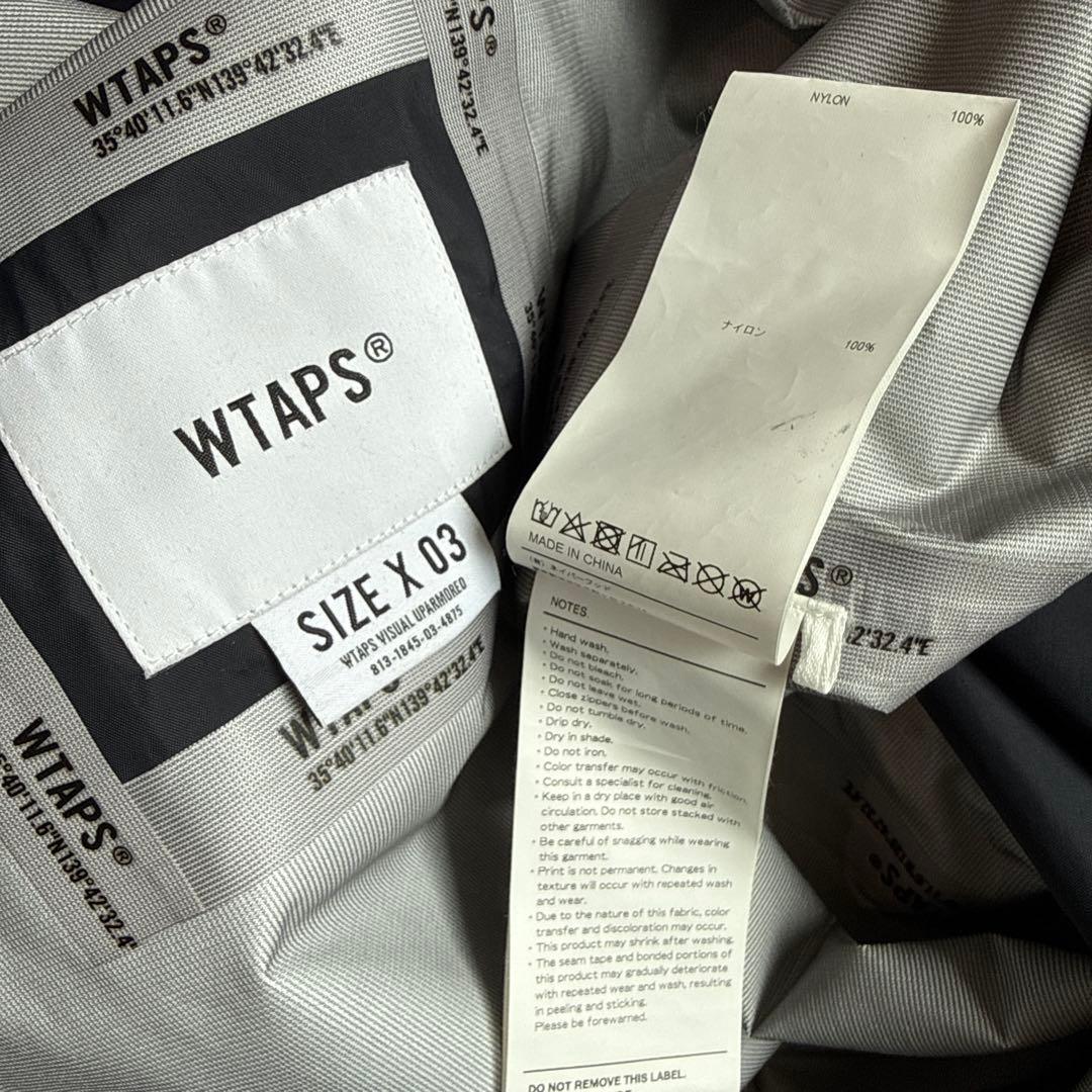 ジャケット・アウター WTAPS STOOD JACKET NYLON.TAFFETA.3LAYER