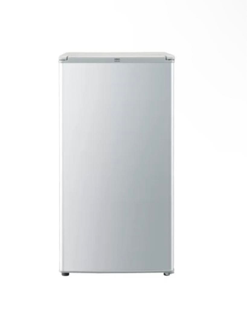 アクア 75L 1ドア冷凍冷蔵庫 メタリックシルバー 静音AQR-81E-S