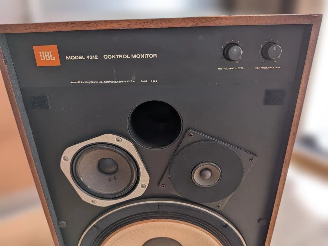 ワンオーナー品　初代JBL 4312 Control　Monitor　右