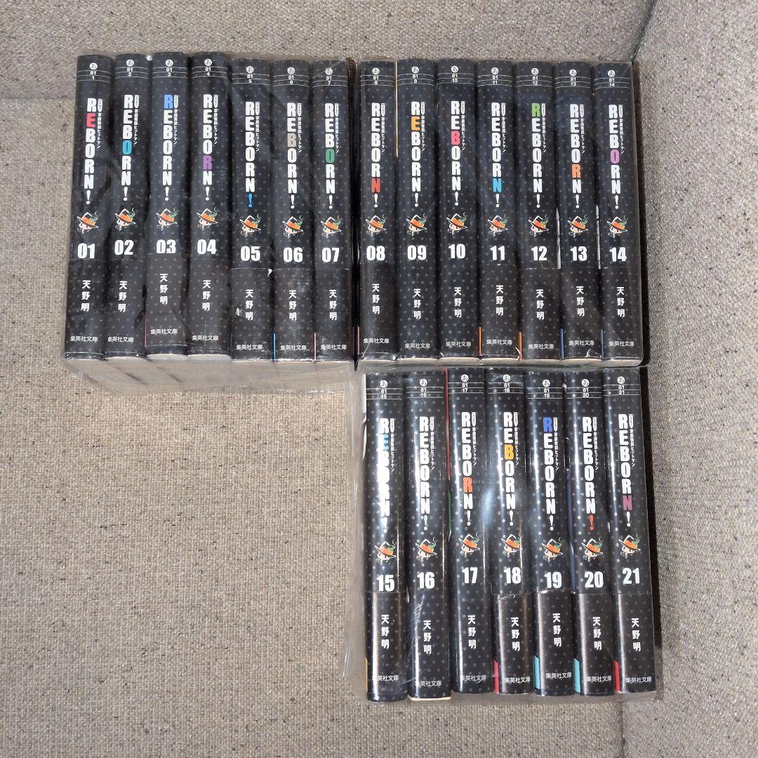 文庫版　家庭教師ヒットマンREBORN! 全巻(1〜21巻)