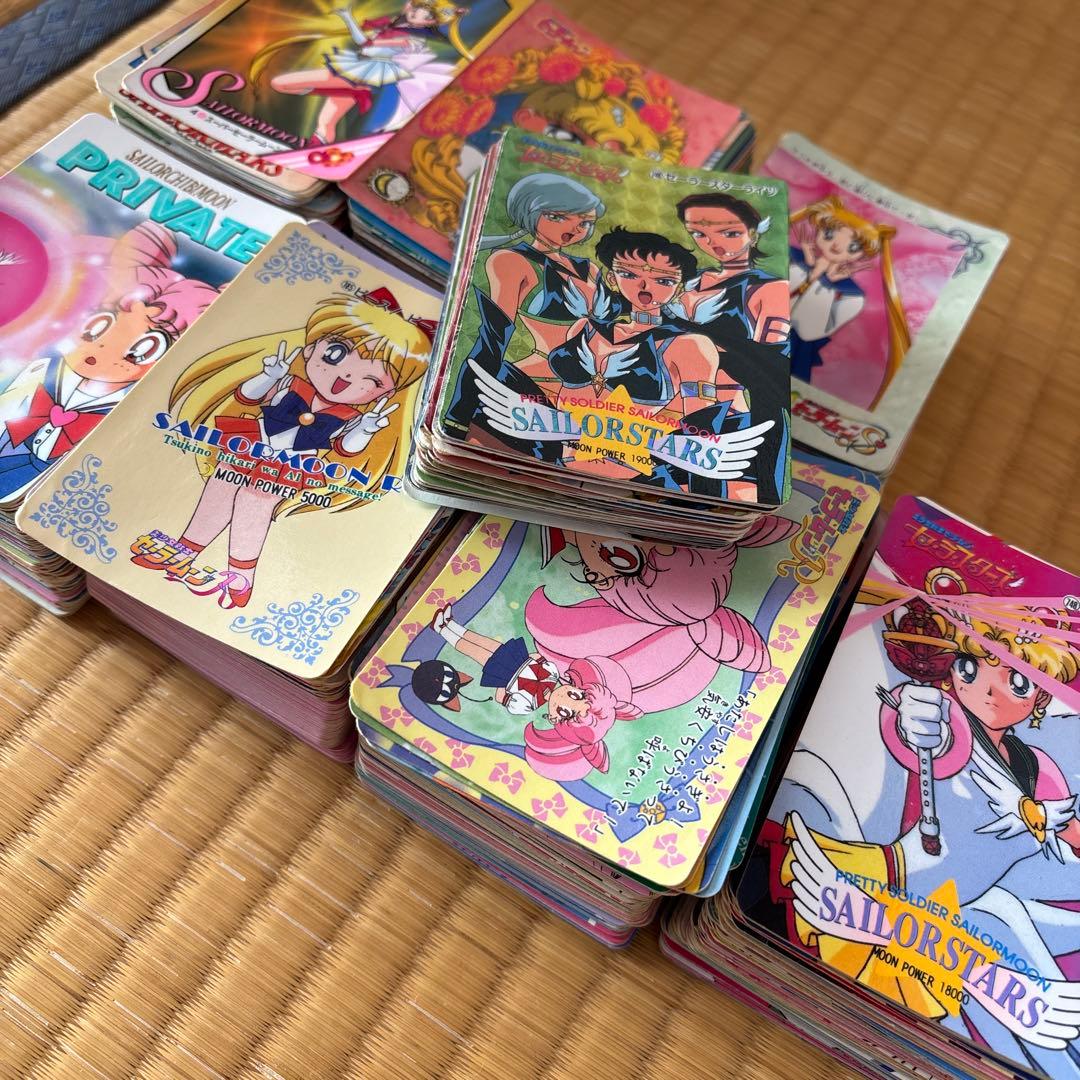 セーラームーン　カードダス700枚超 ＋おまけ