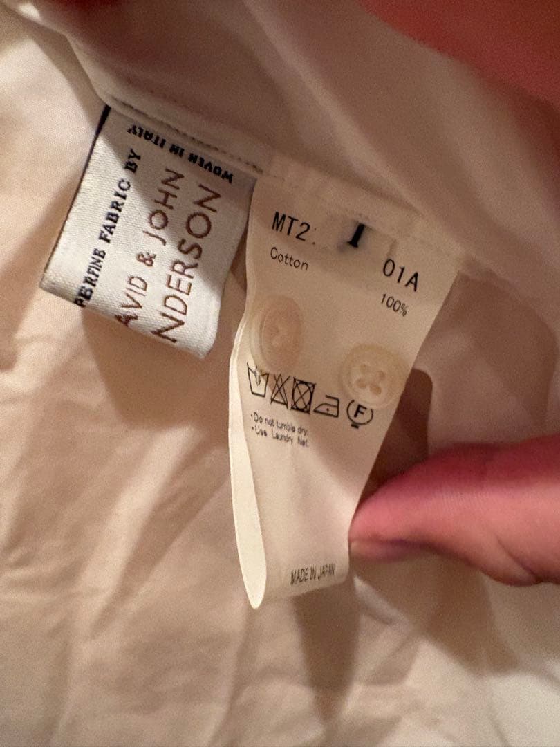 MAATEE & SONS ホワイトシャツ エリザベス