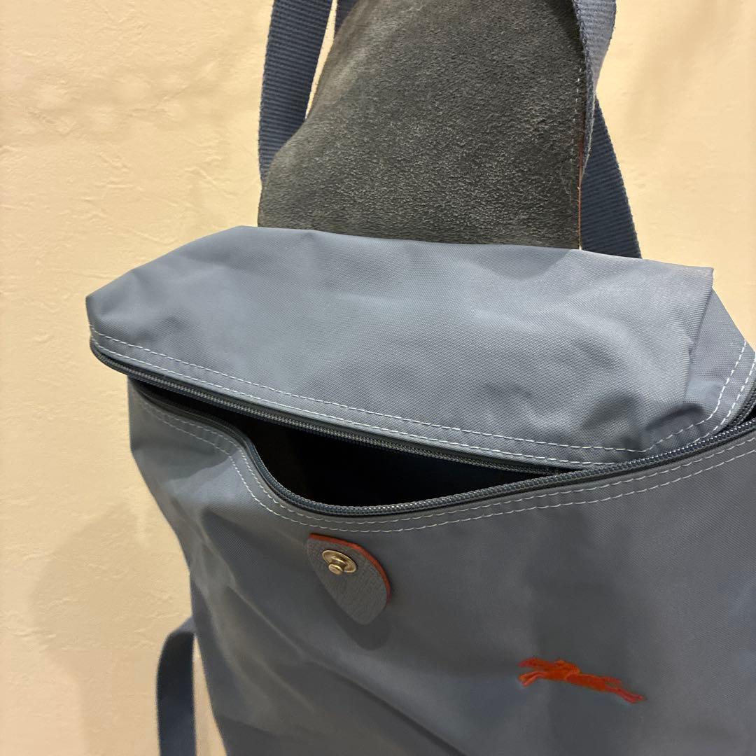 ＊*＊様 ロンシャン LONGCHAMP 水色 小さめリュック
