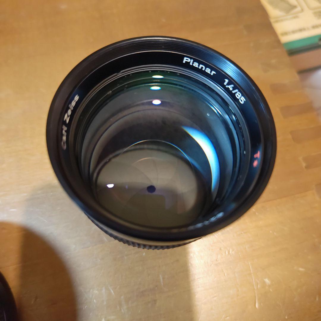 ヤシカコンタックスCarl Zeiss Planar 1.4/85 レンズ