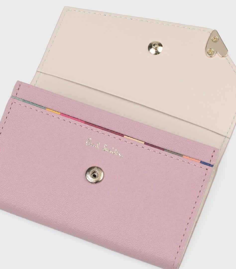 ポール・スミス 名刺入れ ピンク