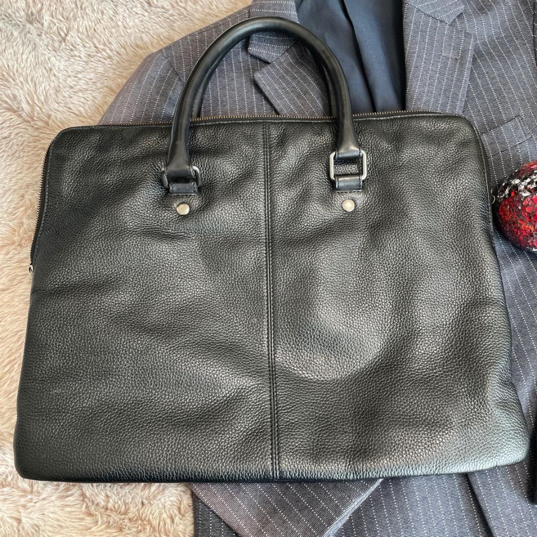 DLOCE & GABBANA ドルチェ＆ガッバーナ　オールレザーブリーフケース