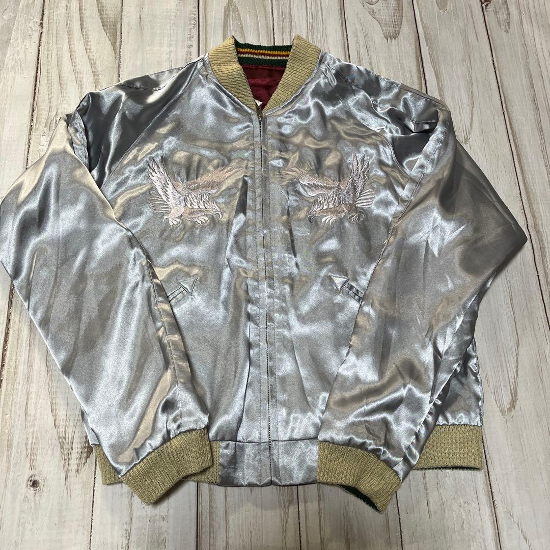 TAILOR TOYO テーラー東洋 サテンスカジャン　2007 鷹 / 沖縄