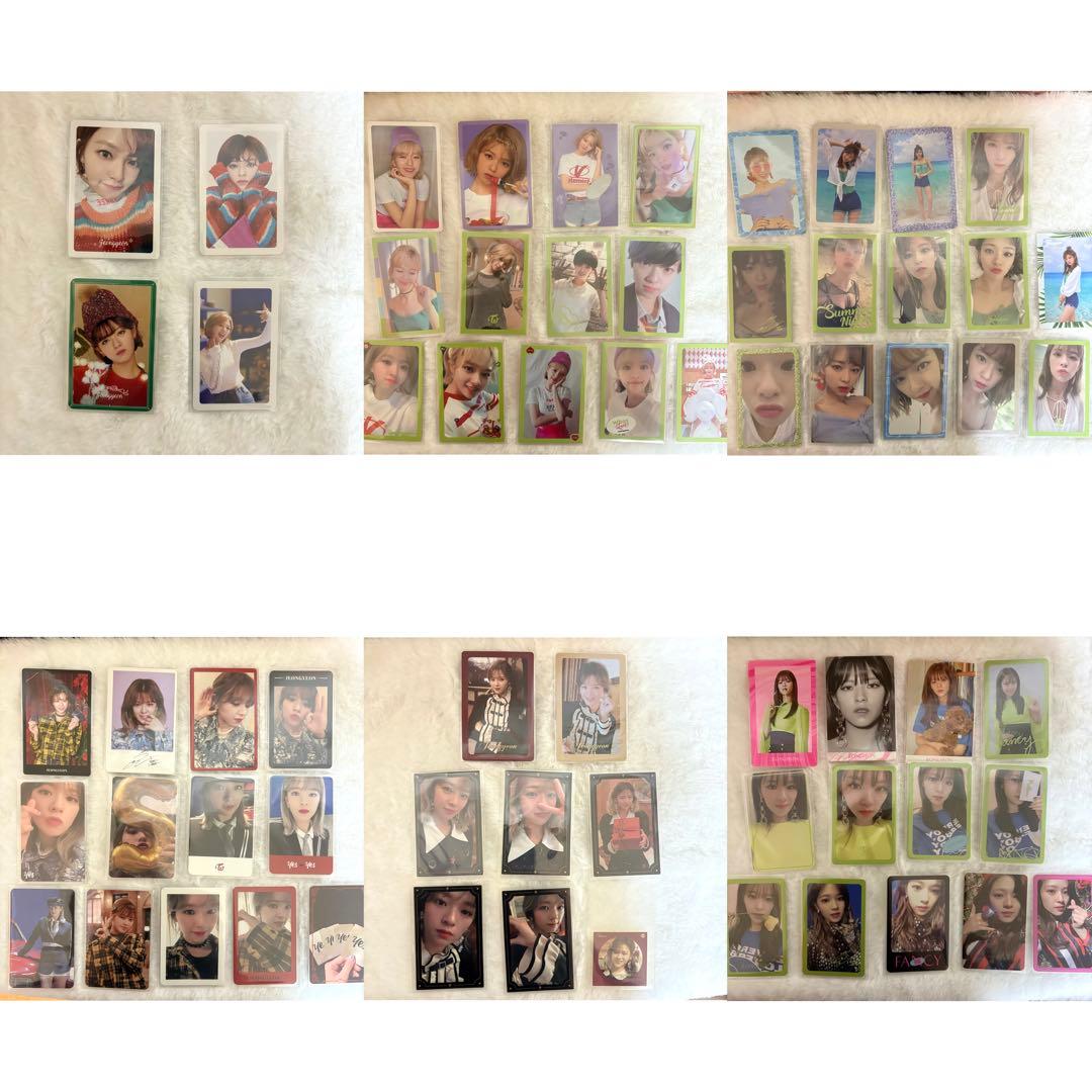 TWICE ジョンヨン　トレカコンプセット