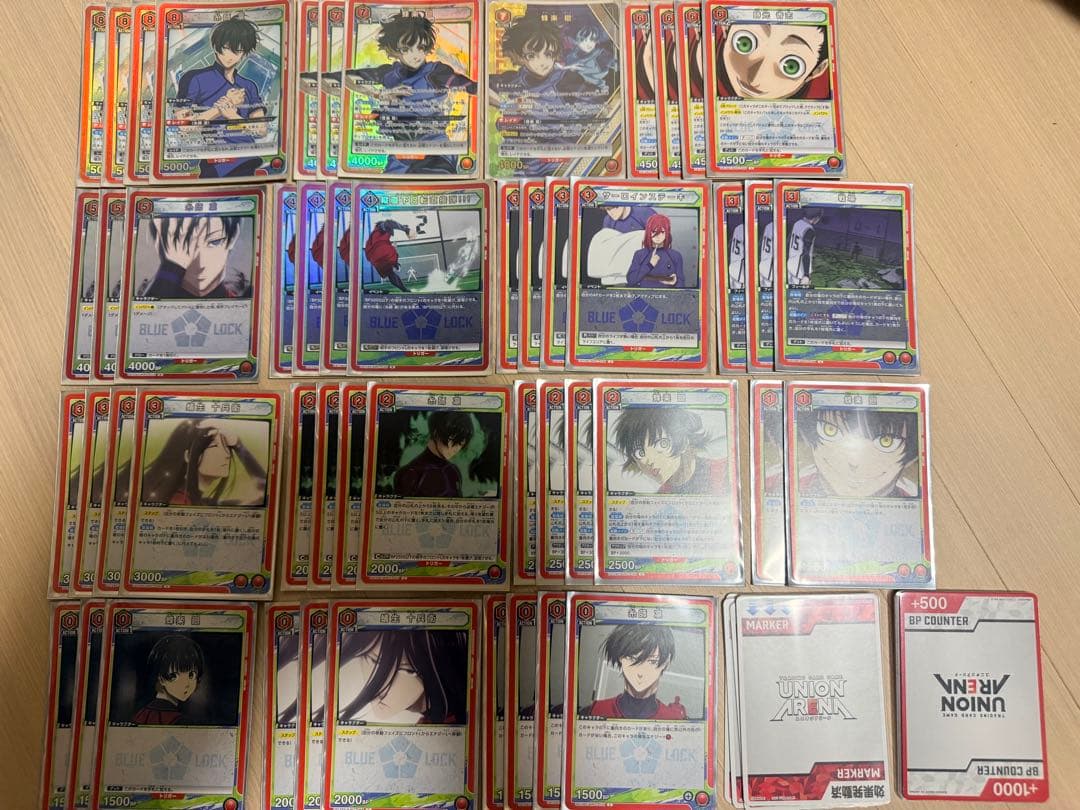 【美品】ユニオンアリーナ　ブルーロック　赤デッキ　糸師凛