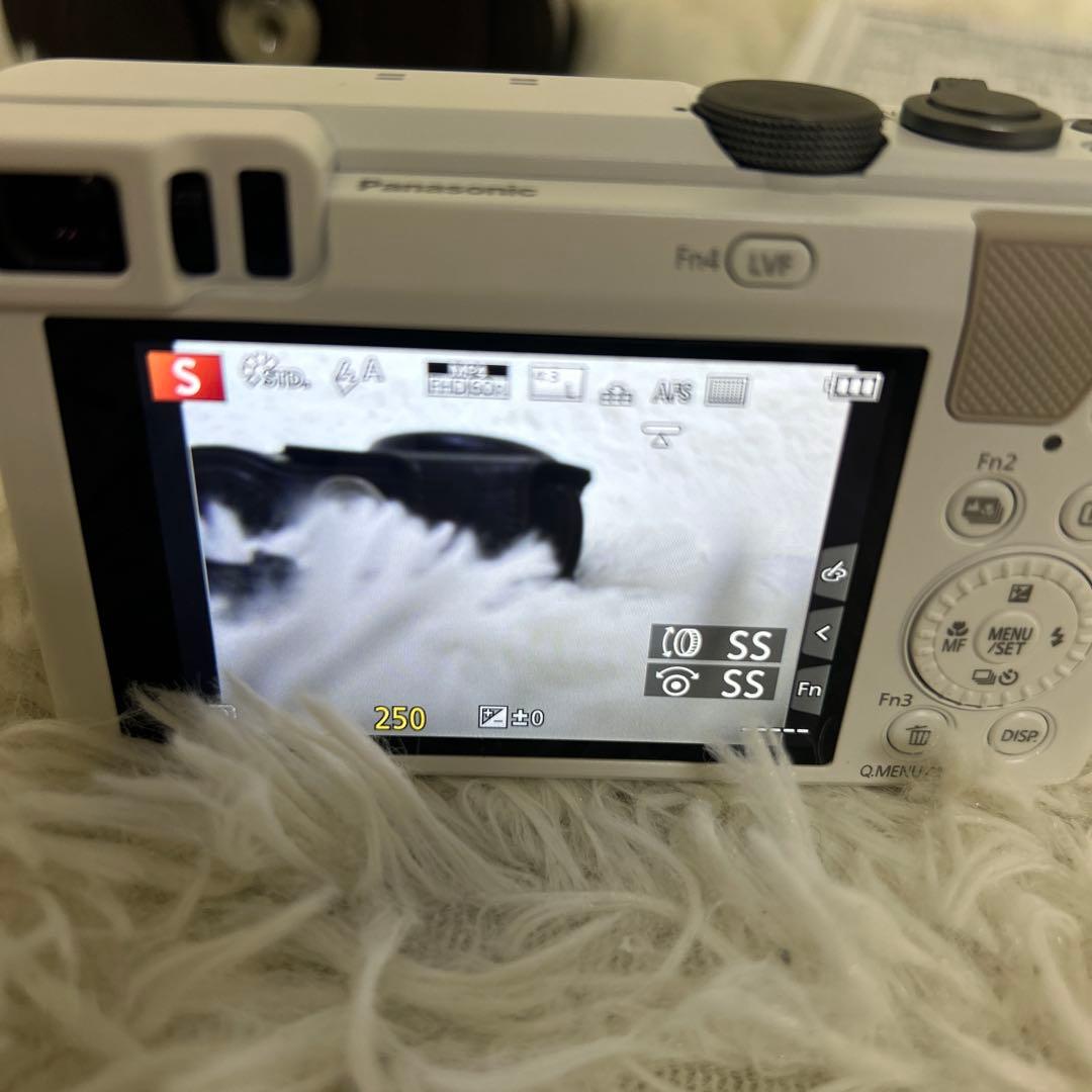 【極美品】Panasonic DMC-TZ85 ホワイト 4K撮影